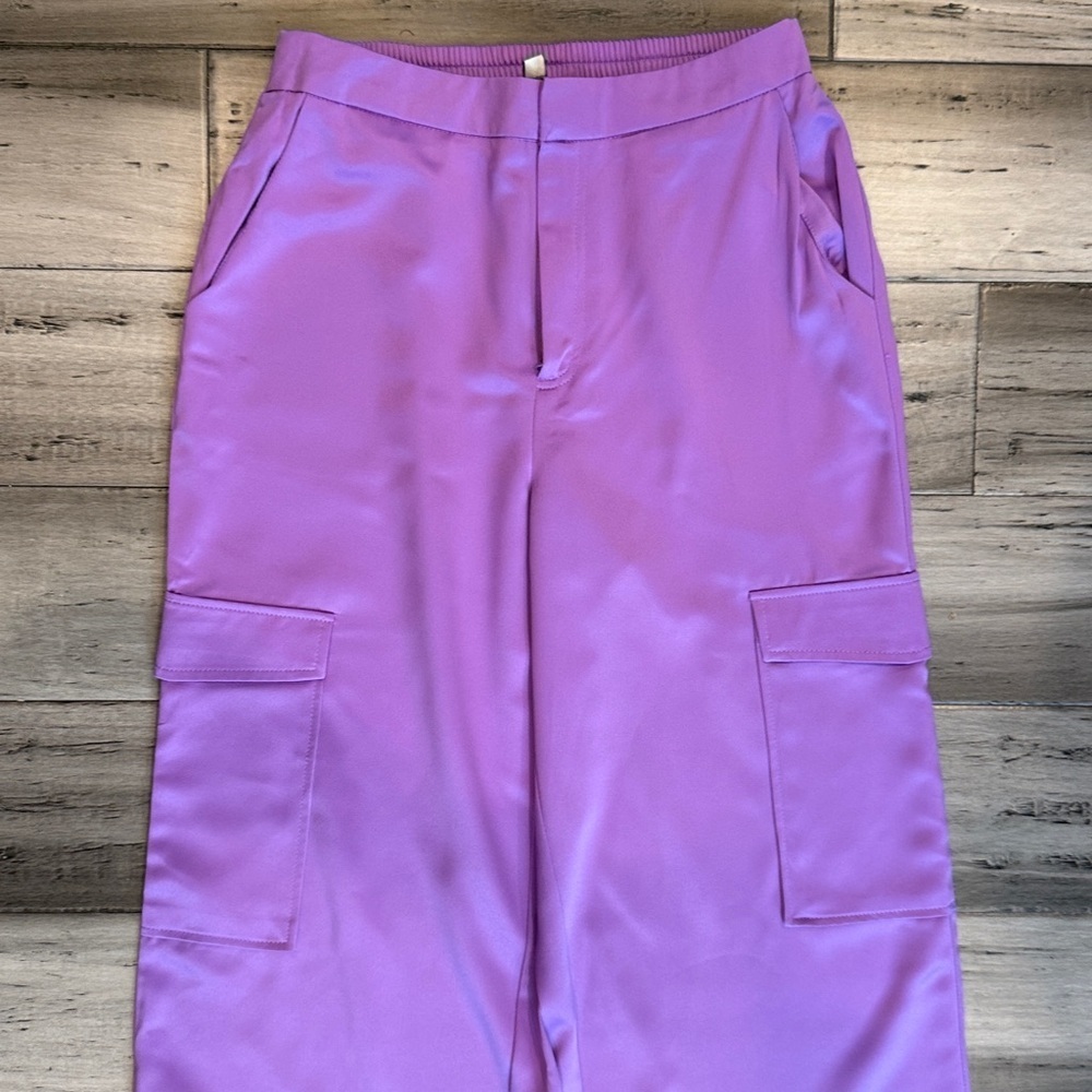 Haute Monde Violet Trousers - Picture 3 of 8